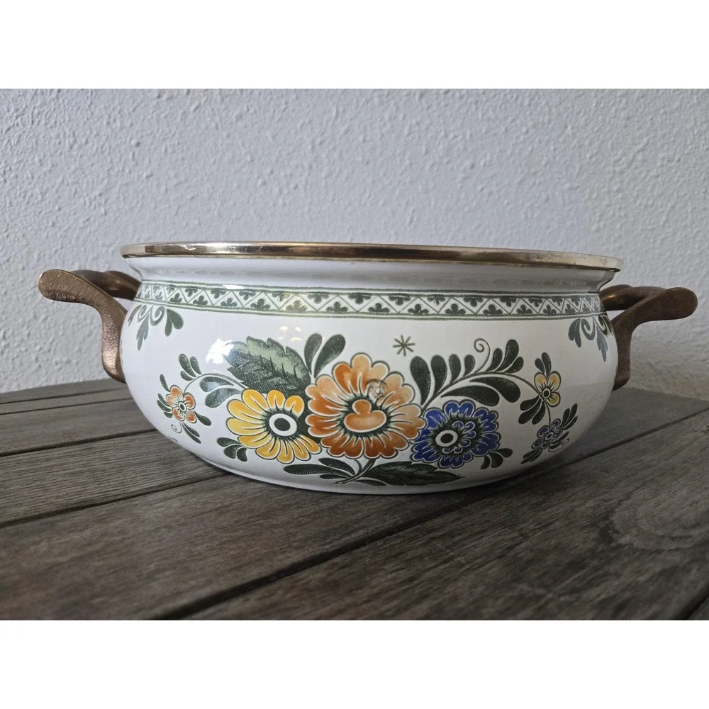 Vintage ASTA Enamelware 10